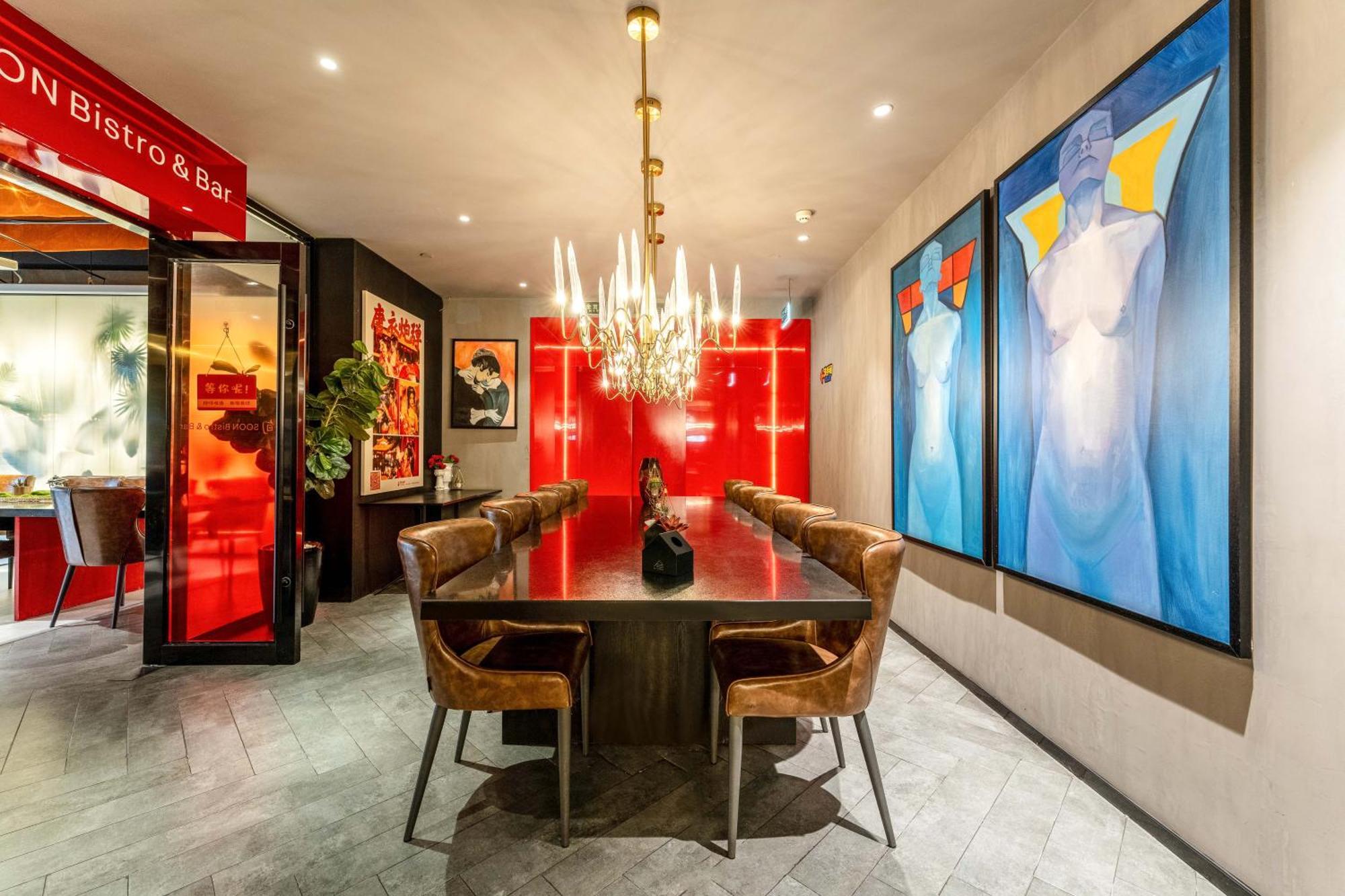 Hesu Designer Hotel & Suites -Near Xi'An Drum Tower And Yongning Gate -Free Laundry Luggage Storage -Kitty Cafe With Freshly Ground Coffee -24H Front Desk -English Service المظهر الخارجي الصورة