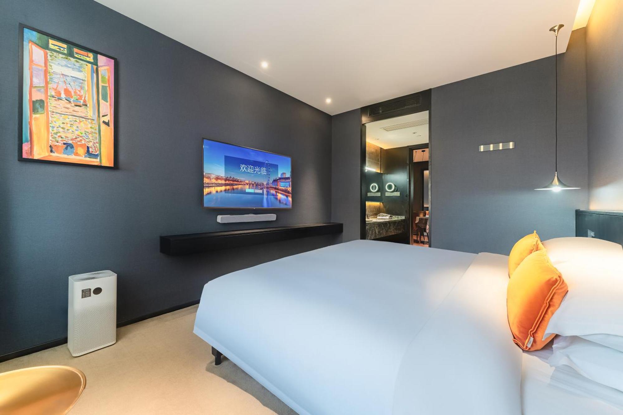 Hesu Designer Hotel & Suites -Near Xi'An Drum Tower And Yongning Gate -Free Laundry Luggage Storage -Kitty Cafe With Freshly Ground Coffee -24H Front Desk -English Service المظهر الخارجي الصورة