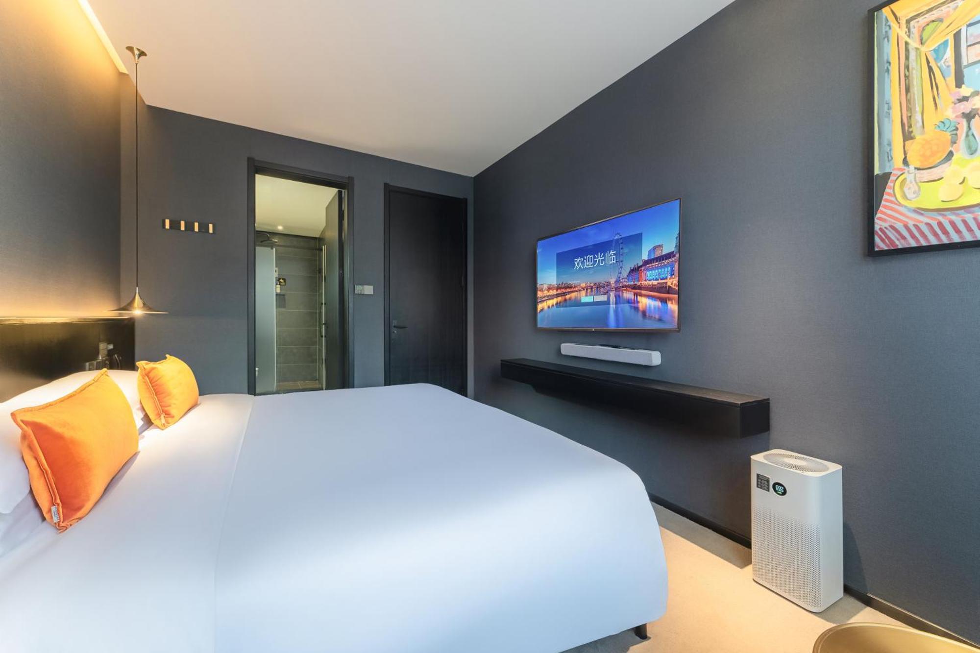 Hesu Designer Hotel & Suites -Near Xi'An Drum Tower And Yongning Gate -Free Laundry Luggage Storage -Kitty Cafe With Freshly Ground Coffee -24H Front Desk -English Service المظهر الخارجي الصورة
