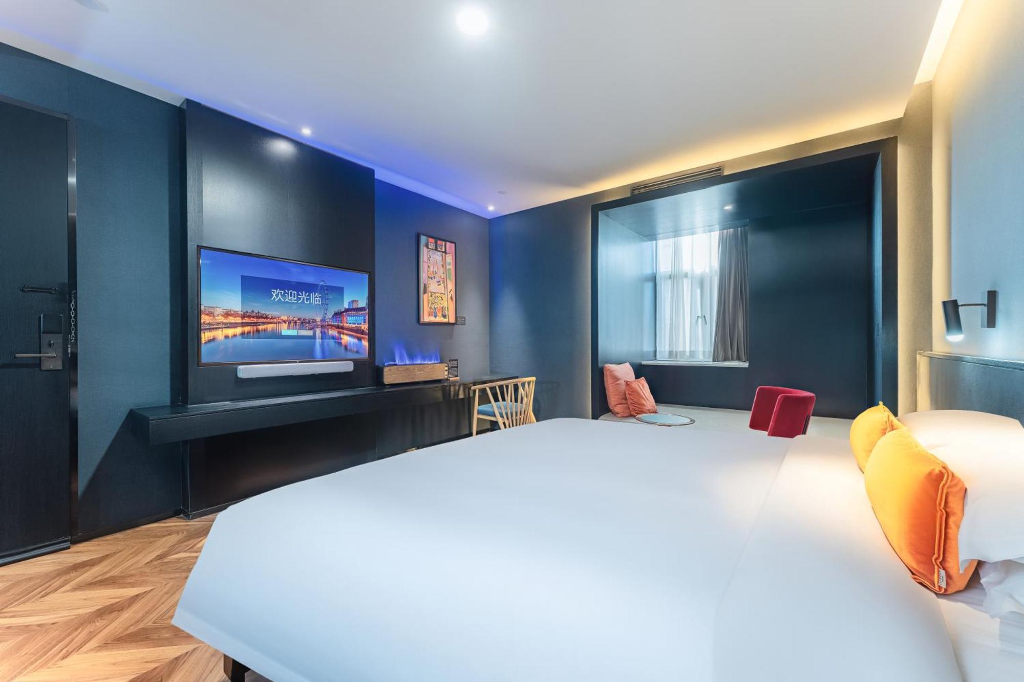 Hesu Designer Hotel & Suites -Near Xi'An Drum Tower And Yongning Gate -Free Laundry Luggage Storage -Kitty Cafe With Freshly Ground Coffee -24H Front Desk -English Service المظهر الخارجي الصورة
