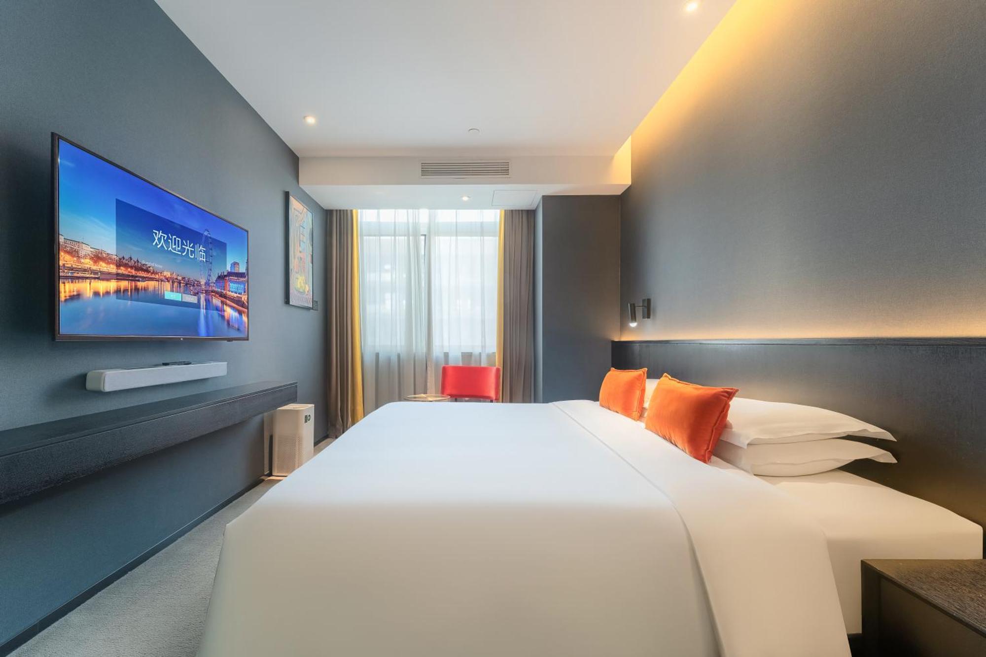 Hesu Designer Hotel & Suites -Near Xi'An Drum Tower And Yongning Gate -Free Laundry Luggage Storage -Kitty Cafe With Freshly Ground Coffee -24H Front Desk -English Service المظهر الخارجي الصورة