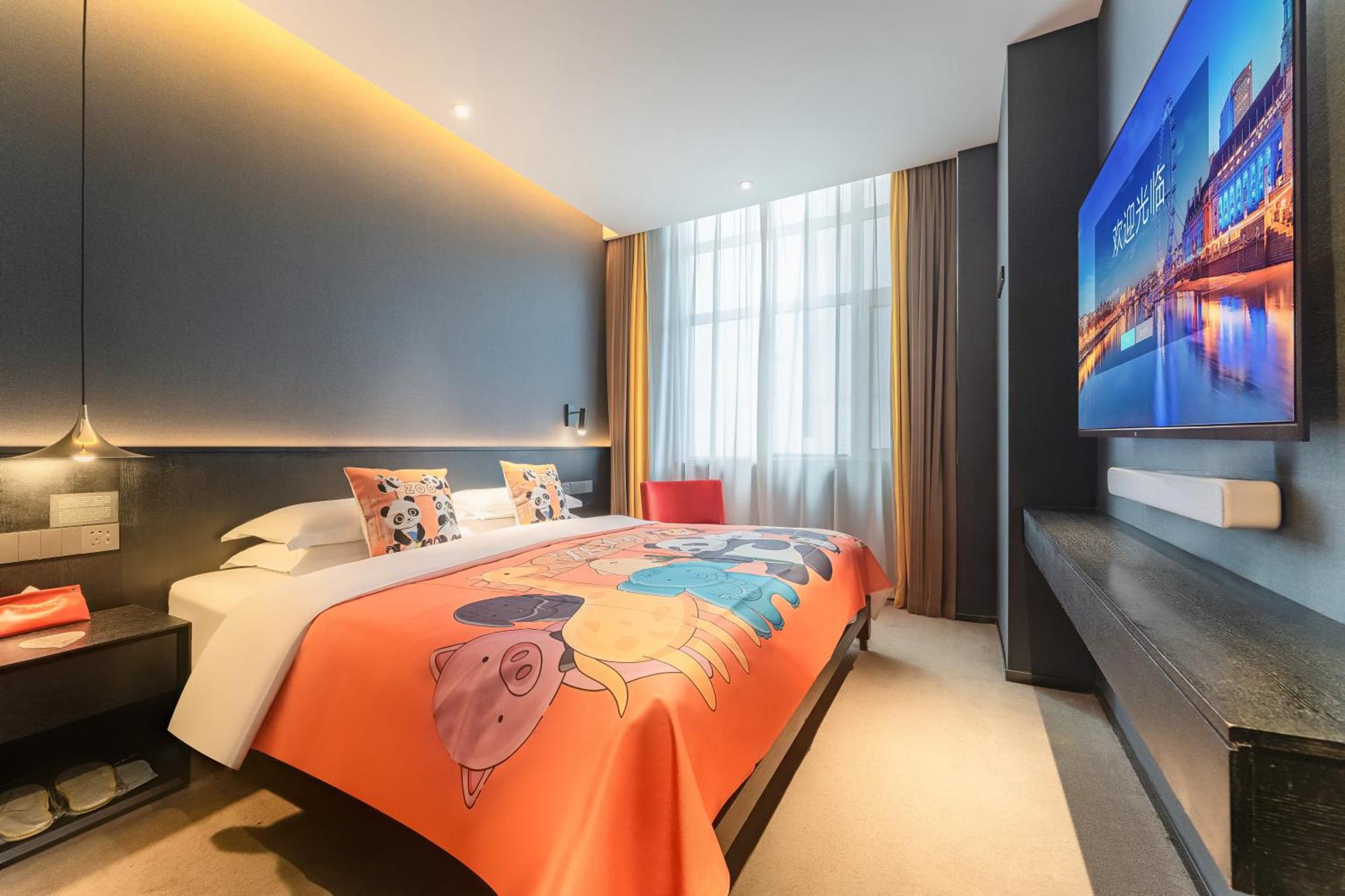 Hesu Designer Hotel & Suites -Near Xi'An Drum Tower And Yongning Gate -Free Laundry Luggage Storage -Kitty Cafe With Freshly Ground Coffee -24H Front Desk -English Service المظهر الخارجي الصورة